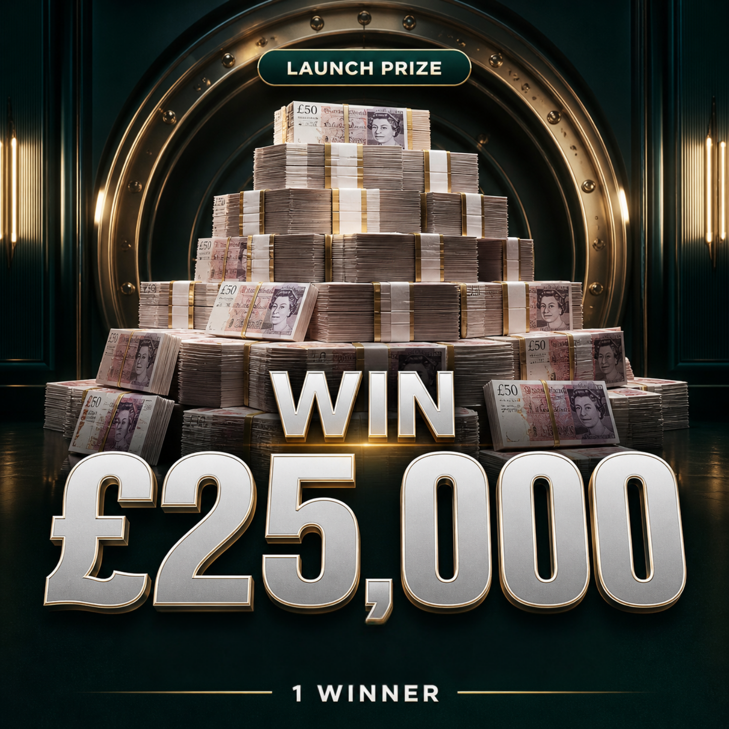 The £25,000 Launch Vault